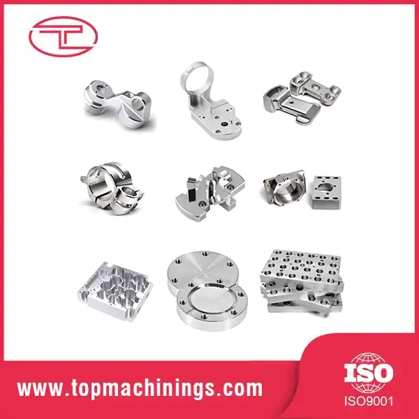 7075 Aliuminio CNC apdirbimo komponentai